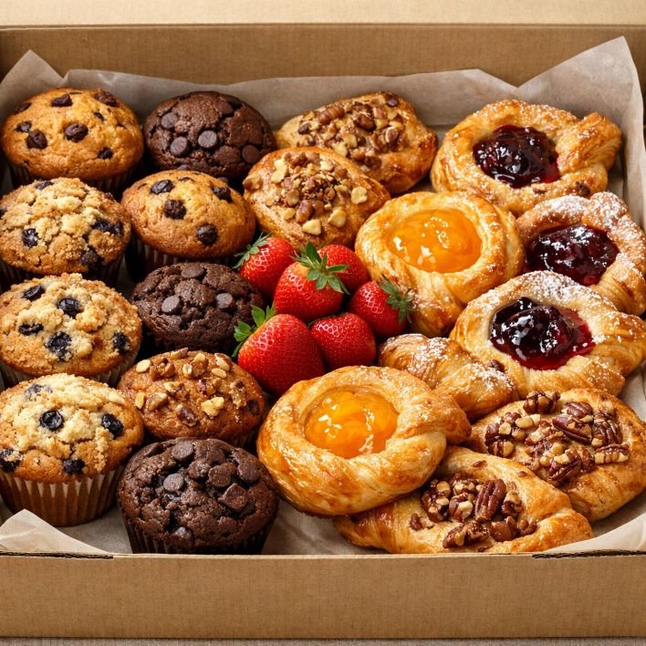 Sweet Pastry Platter Box