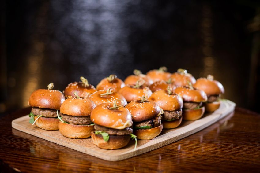 Beef and Bacon Sliders