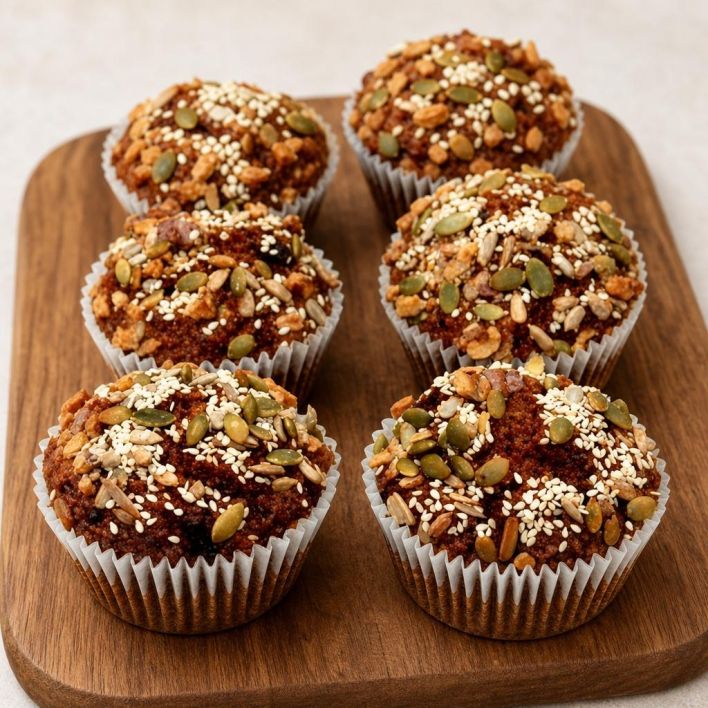 Carrot and Apple Muffins