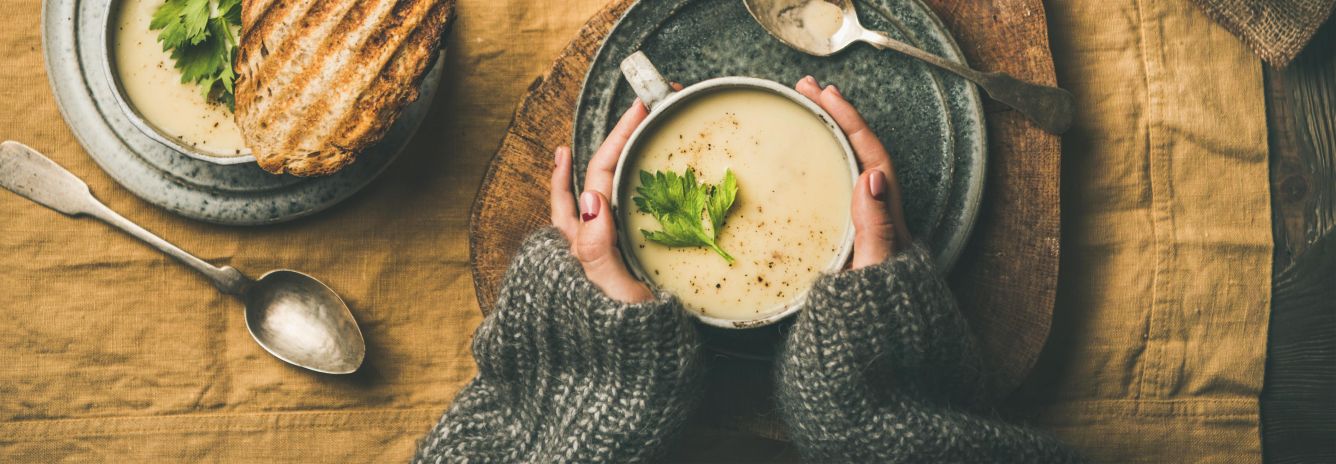 Soup- Warm with Soup Kettle Hire