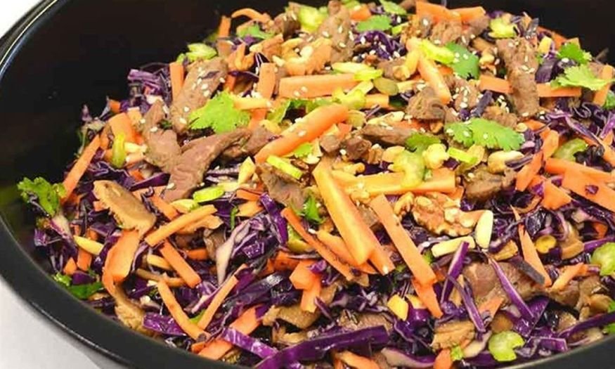 Asian Beef Slaw