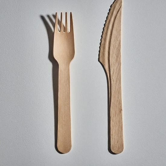 -Biodegradable Cutlery Set