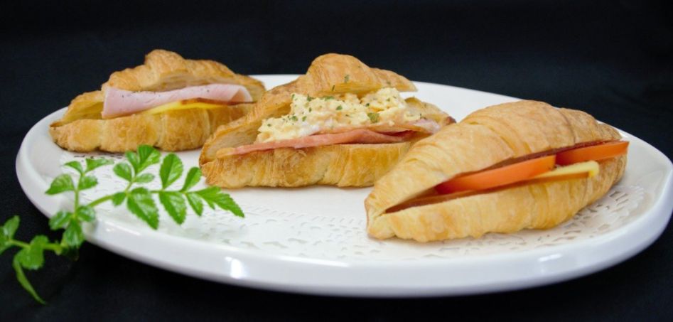 Croissants - Savoury  (Served Hot)