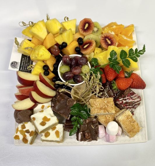 Fruit & Cake/Slice Platter (V)