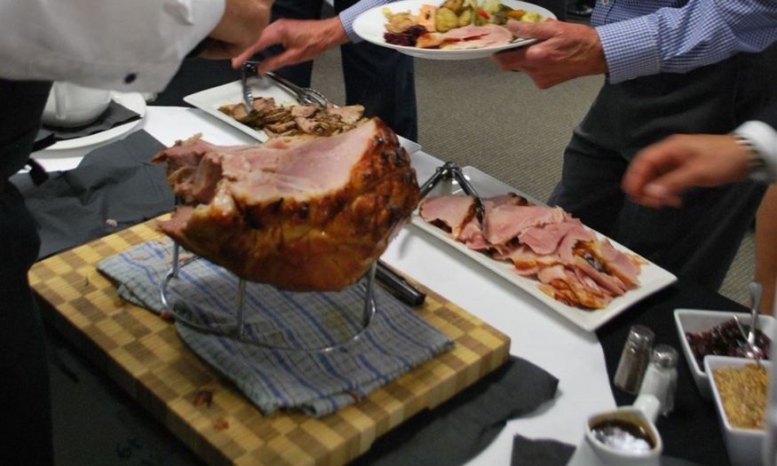 Lunch Buffet with salad