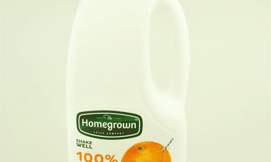 Orange Juice, Homegrown 2L with Glass Jug & 10 Glasses