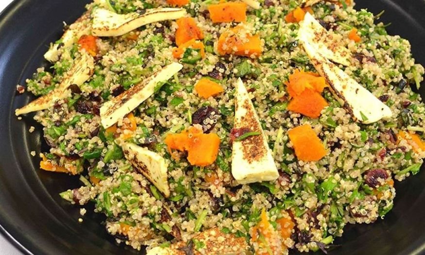 Haloumi and Quinoa Salad (v,ng)