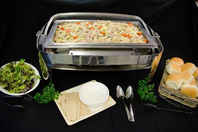 Roasted Chicken with Penne Pasta