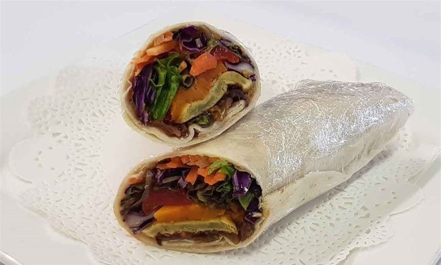 Vegan Wrap (half) (v,ve,d)