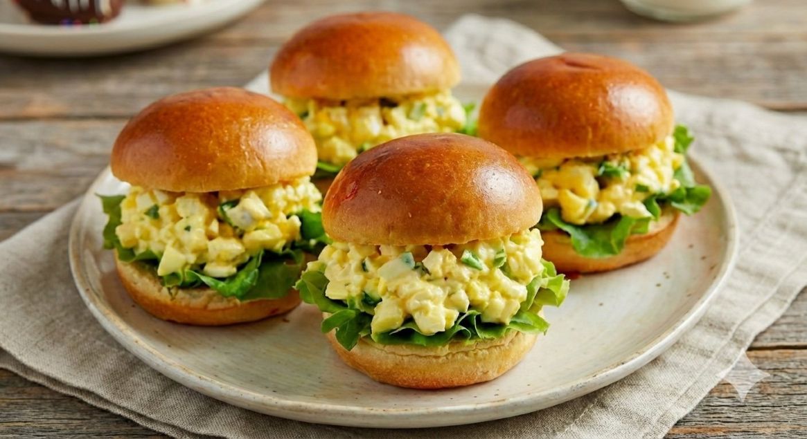 Egg & Lettuce Sliders 