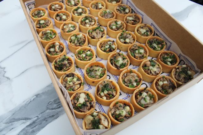 Fontina and Mushroom Tartlet