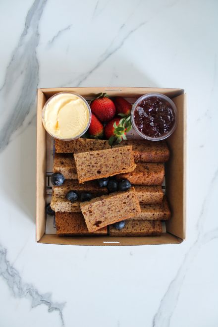 Banana Bread Slice Box