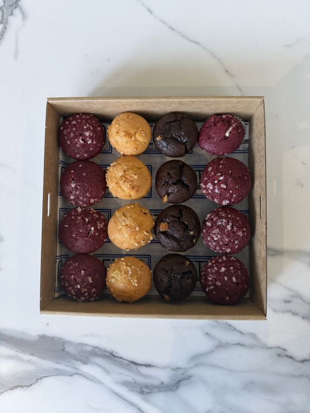Loaded Mini Muffin Collection (Box of 16)