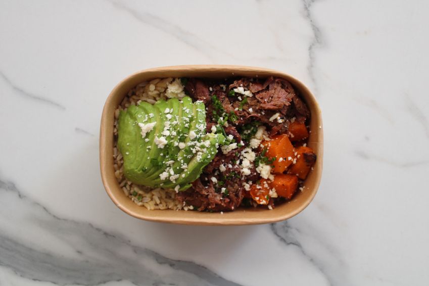 High Protein Beef Brisket Bowl