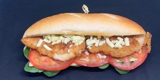 Chicken Snitzel Baguette