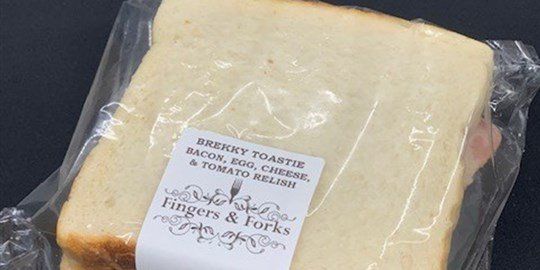 Ready to toast Brekky toastie