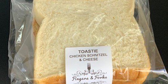 BTOASTIE: Chicken Snitzel