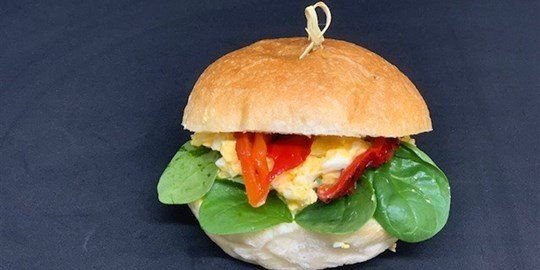 Slider Egg Mayo (vegetarian)