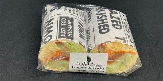 Swiss Cheese & Salad. (Vegetarian)