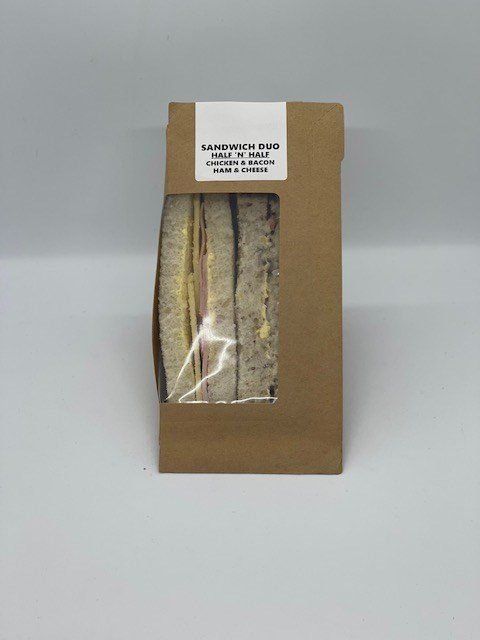 BSANDWICH DUO:  Chicken & Bacon. Ham & Cheese