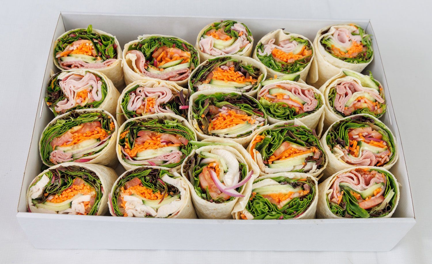 Wraps Orderves Wraps Box Medium (7-9 people)