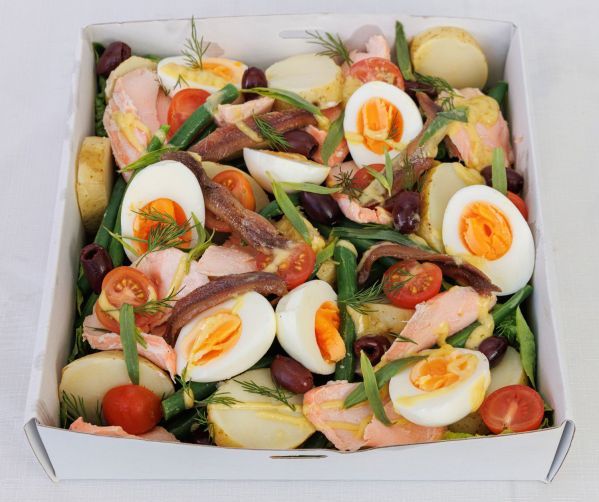 Salmon Nicoise Salad