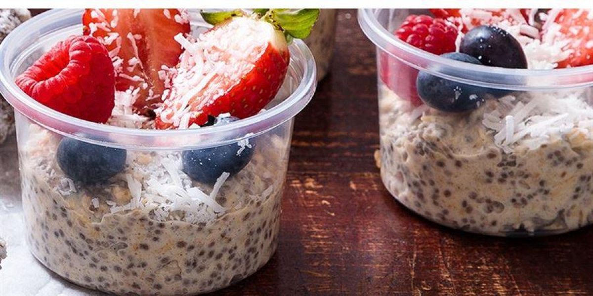 Chia & Coconut Pudding 11 x [150ml5oz] cup per box