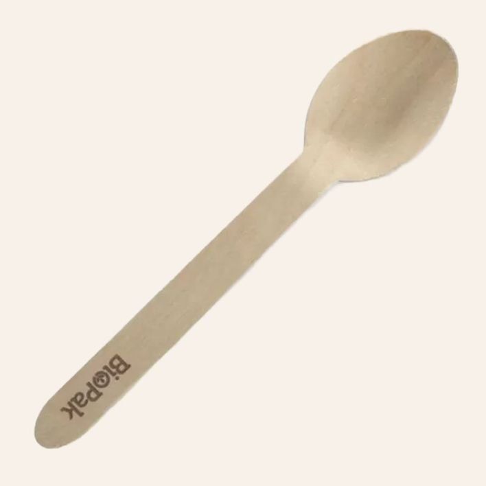 Biopack Wooden Spoons - Pack of 10