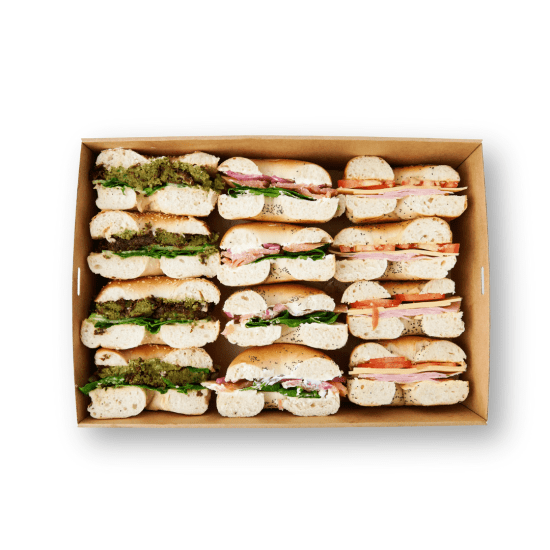 Breakfast Bagel Platter