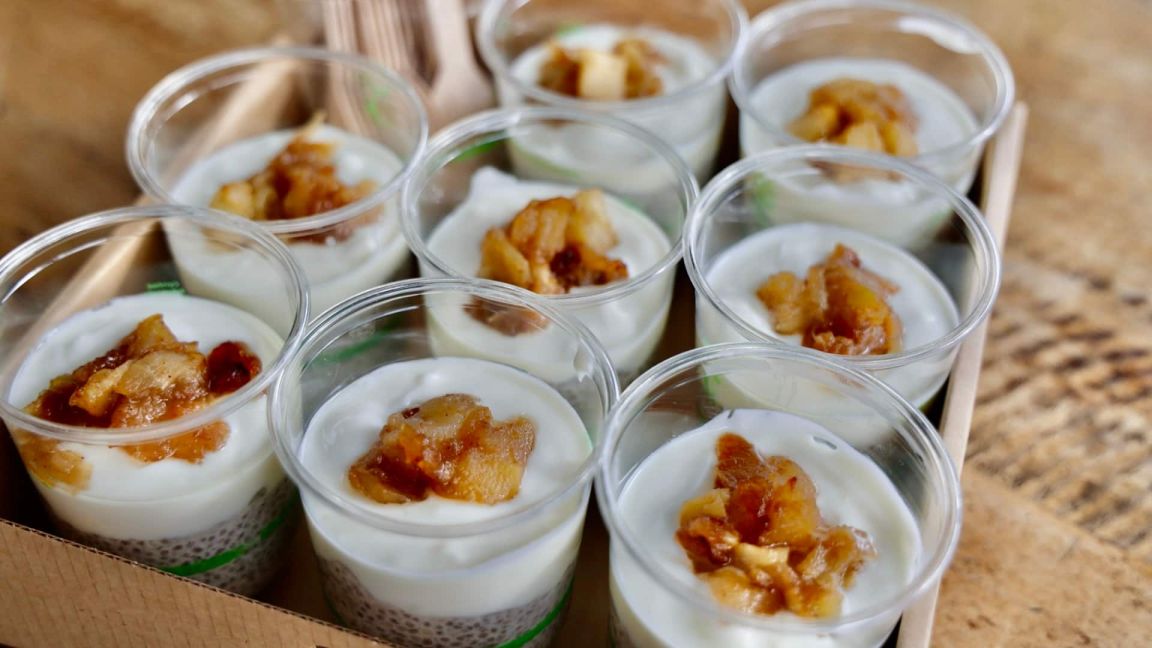 Cinnamon Apple Pie Chia Pots