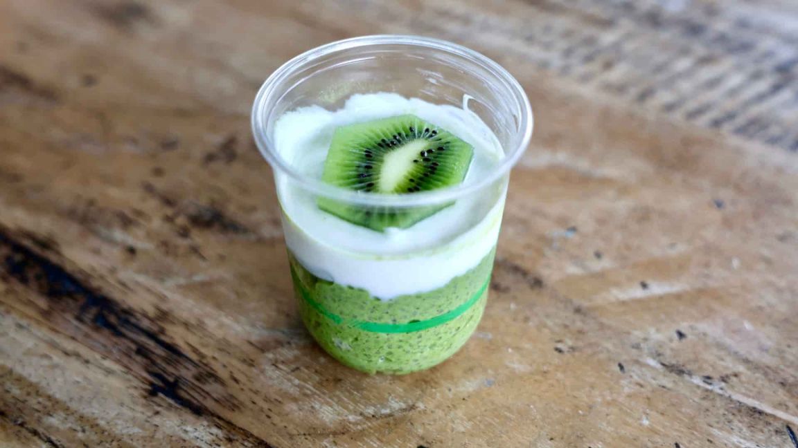 Matcha & Kiwi Chia Pots