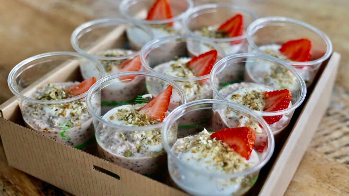 Coconut & Strawberry Bircher Muesli