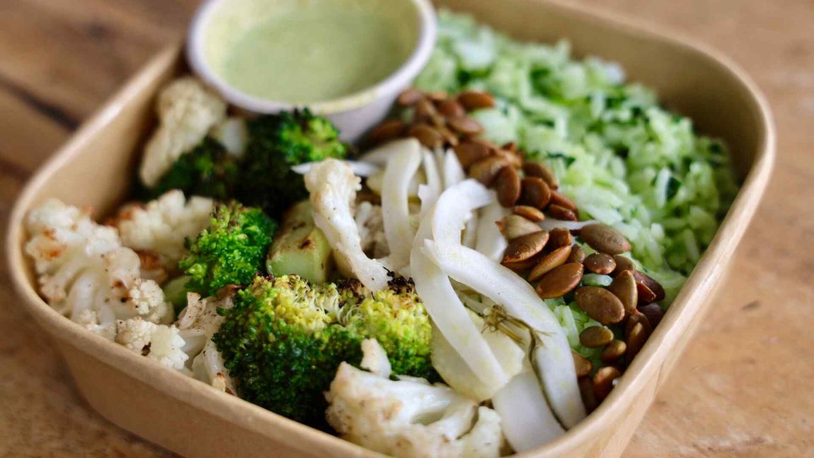 Green & Gold Veggie Bowl