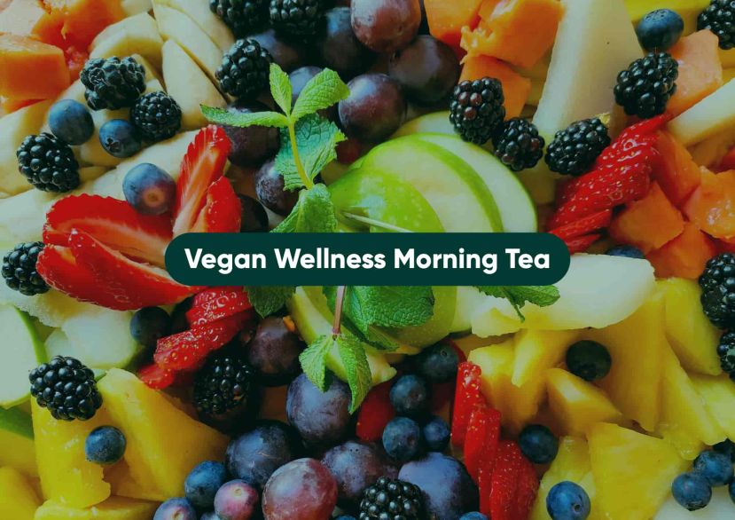 Vegan Wellness Morning Tea
