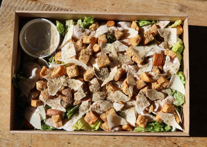 Za'atar Chicken Caesar Salad Platter