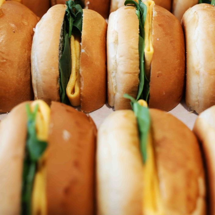 Egg & Cheese Roll Platter