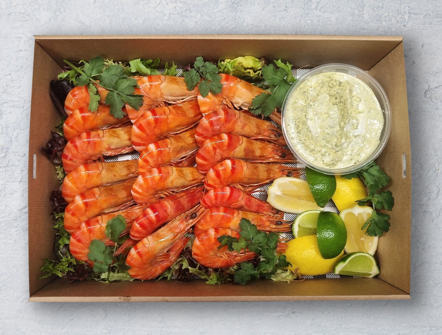 King Prawn Platter