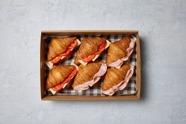 Fresh Baked Tomato & Cheese Croissants