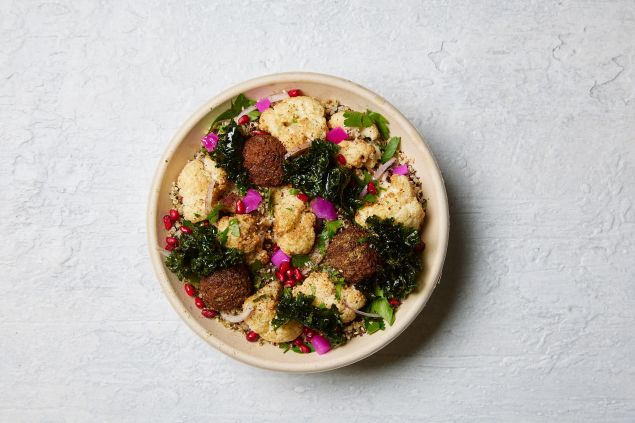 Falafel & Cauliflower Individual Salad Bowl