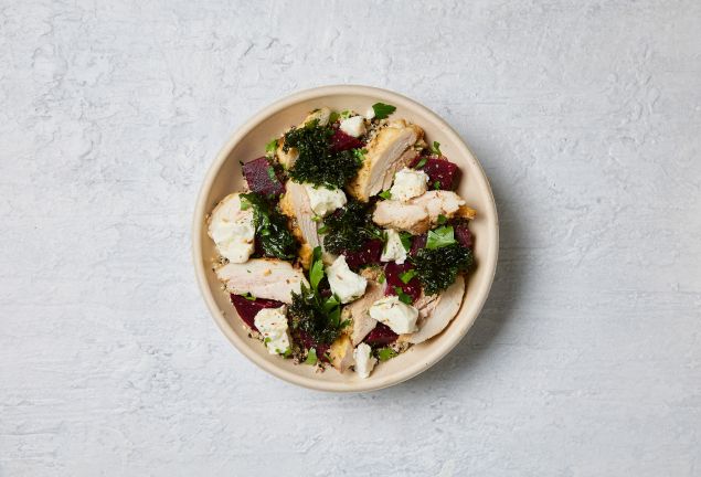 Grilled Chicken Individual Salad Bowl