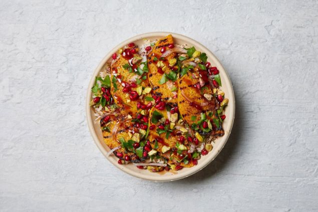 Charred Pumpkin Individual Salad Bowl