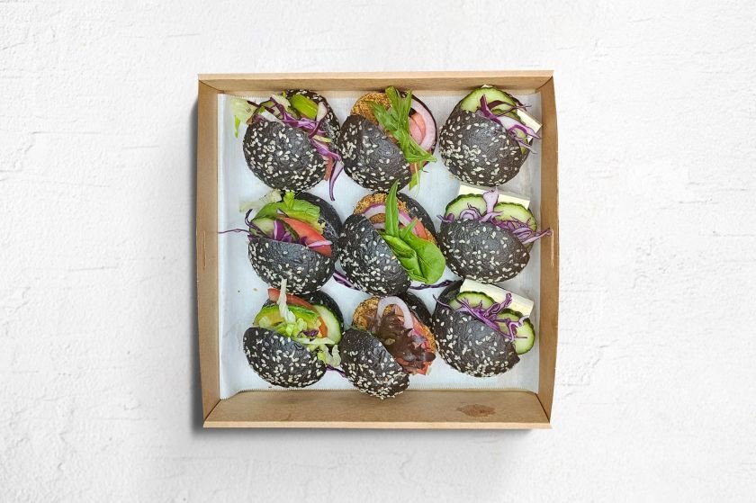 vegan slider selection