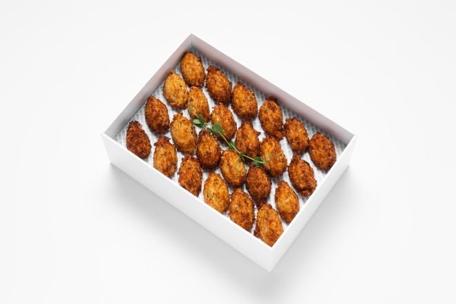 Cauliflower and Gruyere Fritter