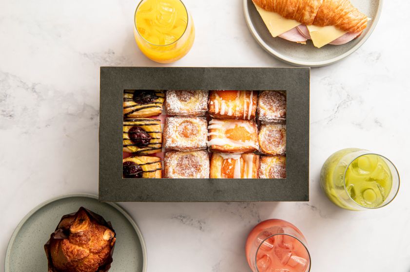 Selection of Mini Sweet Danish