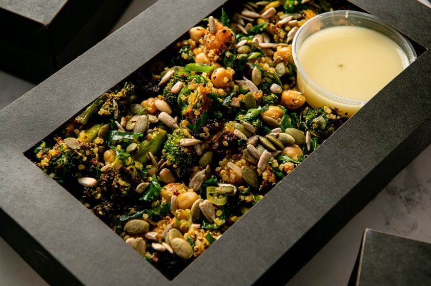 Quinoa, Kale, Pumpkin & Chickpea Salad