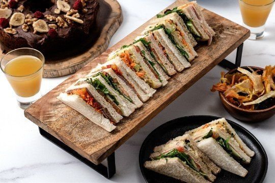 CLUB SANDWICHES - 2pp - variety of fillings 