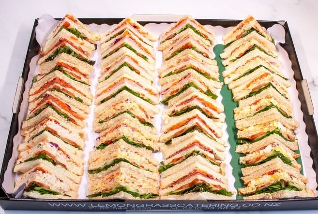 CLUB SANDWICH PLATTER - 20 or 32 club sandwiches 