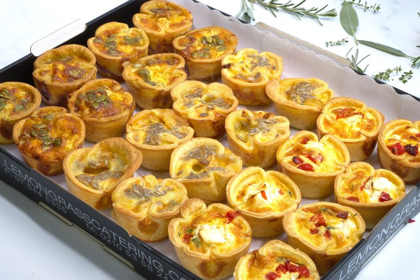 BITE SIZE BLISS TRIO - Sweet, Savoury, Cocktail finger sandwich