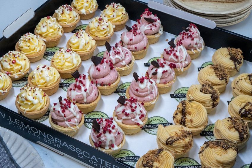 SWEET MIXED TART PLATTER - 36 bite size tarts - Sunday Catering 