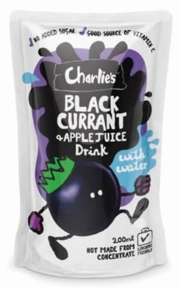  BLACKCURRANT JUICE POUCH  200ml (10 Pouch per pack) 
